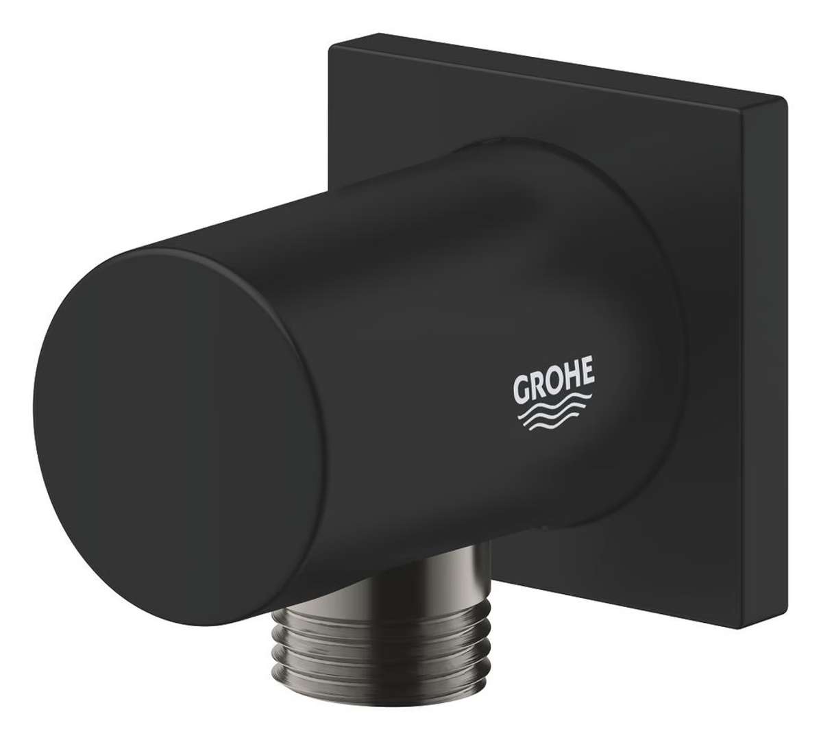 Grohe Rainshower - Duschanschlussbogen, Mattschwarz 270762430
