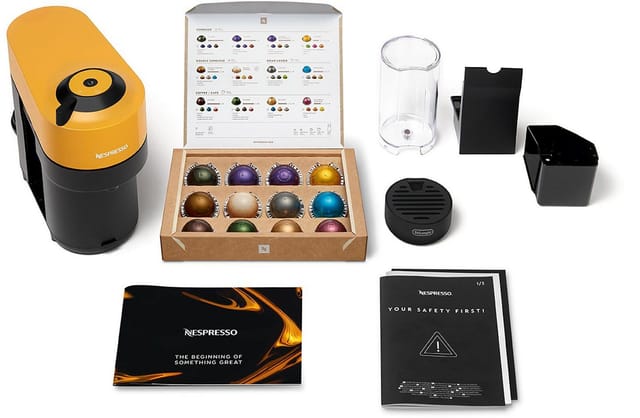 NESPRESSO Kapselmaschine Vertuo Pop ENV90.Y von DeLonghi