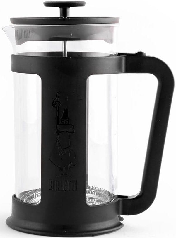 BIALETTI Kaffeebereiter, 1l Kaffeekanne, hitzebeständiges Borosilikatglas