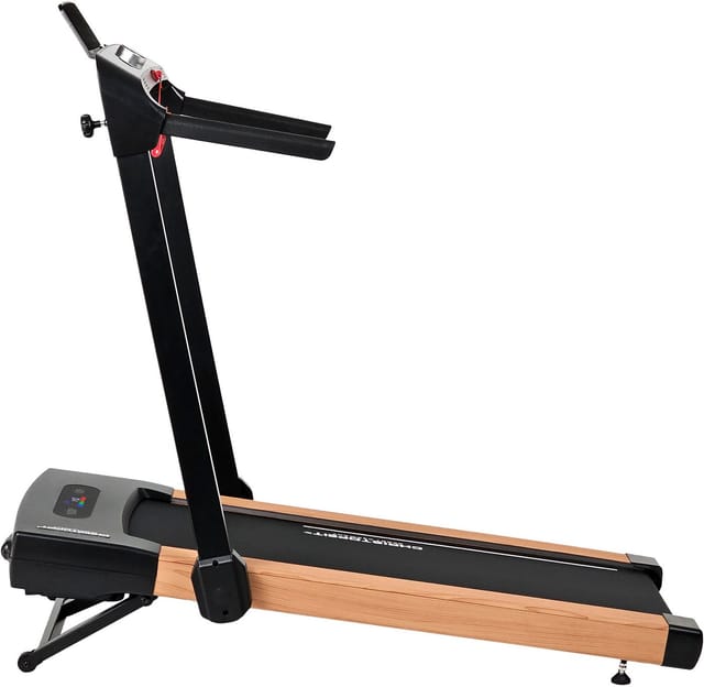 Christopeit Sport® Laufband 2 in 1 S (inkl. Bluetooth-Musikboxen), bis max. 14 km/h, klappbar, 120 kg max. Benutzergewicht
