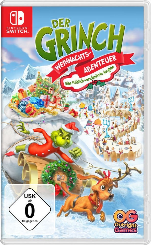 Der Grinch - Weihnachtsabenteuer: Eine fröhlich-verschmitzte Ausgabe Nintendo Switch