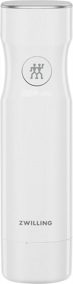 Zwilling Aufbewahrungssystem Fresh & Save BOWLS, Glas, (Set, 9-tlg., 1 Schüssel + Deckel (M / 18 cm), (L / 24 cm), 1 Pumpe, 1 Bbeutel S + M), Vakuum Starter Set, Glas / M/L, 9-tlg.