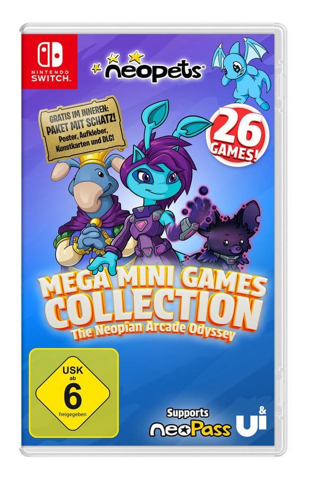 Neopets - Mega Mini Games Collection D1 Edition Nintendo Switch
