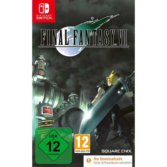 Final Fantasy VII Remastered (Code in a Box) Nintendo Switch