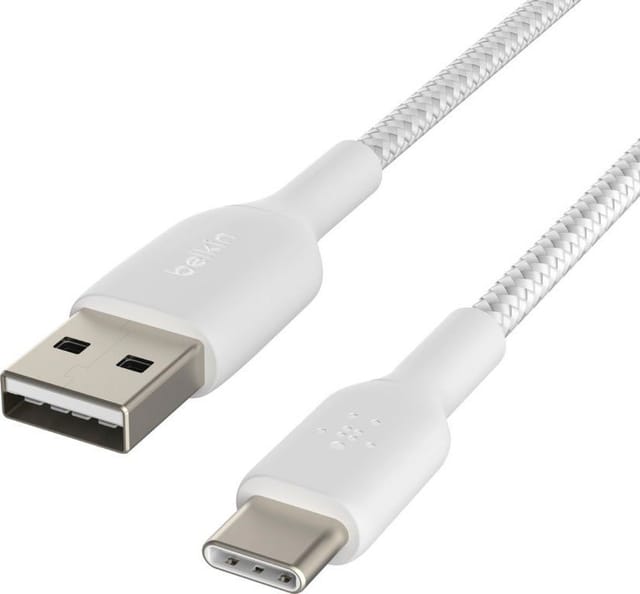 Belkin USB-C/USB-A Kabel ummantelt, 1m USB-Kabel, USB Typ A, USB-C (100 cm)