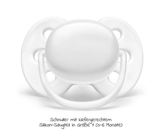 Philips AVENT Babyflasche Natural Response Starter-Set für Neugeborene SCD838/11, 4 Flaschen, ultra soft Schnuller und Flaschenbürste