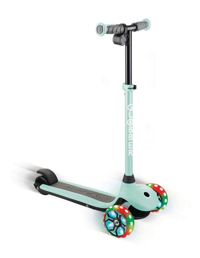 Globber E-Scooter ONE K E-MOTION 4 PLUS, mit Leuchtrollen, 10 km/h
