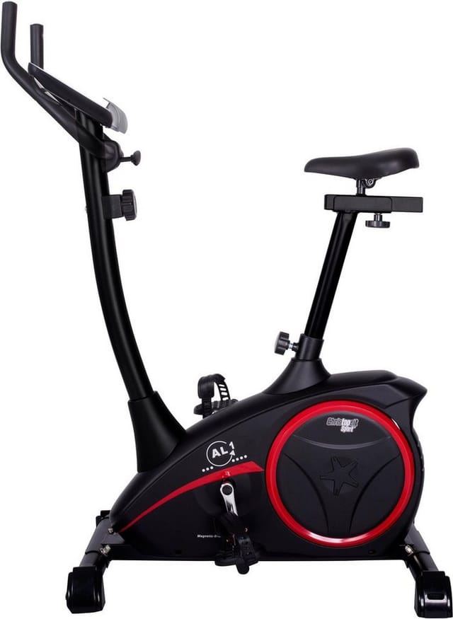 Christopeit Sport® Heimtrainer AL 1 (mit Tablet-Halterung), 150 kg max. Benutzergewicht, Fahrrad, 8 Widerstandsstufen