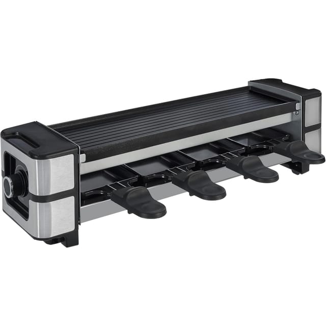 Gutfels Raclette RACLETTE 4005, 4 Raclettepfännchen, 600 W, 4 Antihaft-Pfännchen – starker 600 W Raclettegenuss für bis 4 Personen