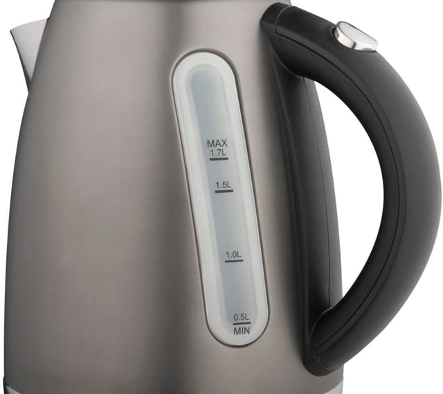 eta Wasserkocher ELA ETA859890040, 1,7 l, 2100 W, in Grau aus Edelstahl