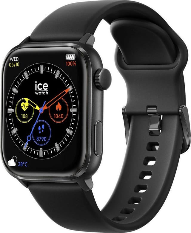 ice-watch ICE smart 2.0 - 1.96 Smartwatch, Armbanduhr, Damenuhr, Herrenuhr, Silikonarmband