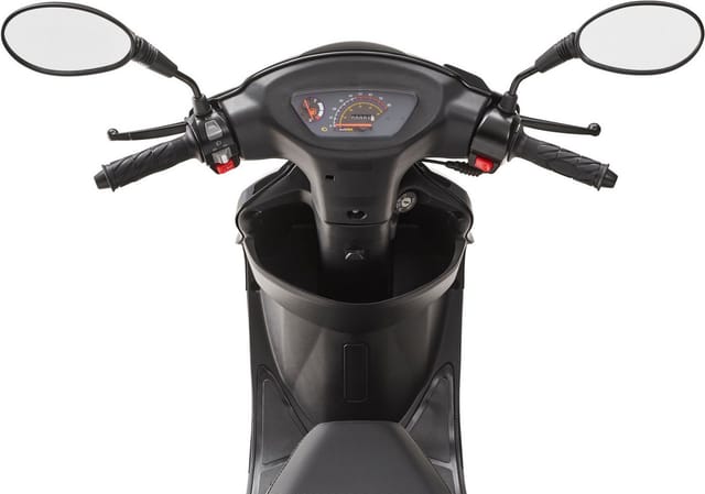 Luxxon Motorroller ECO (45km/h), 50 ccm, City-Roller, EFI, 50 ccm, 45 km/h, Euro 5, (Staufach, Roller, Scooter, Benzin), Euro 5, Kraftstoffeinspritzung (EFI), Lenkerschloss, Cityroller, 3 PS