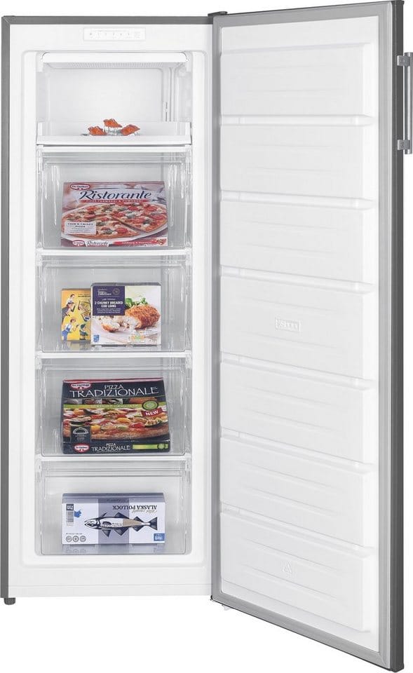 Hanseatic Gefrierschrank HGS14355DI, 142,6 cm hoch, 54,4 cm breit, QuickFreeze