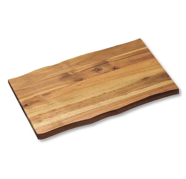KESPER® Schneidebrett Schneid-&Servierbrett, Akazie, Massivholz, (1-St), aus FSC-zertifiziertem Holz