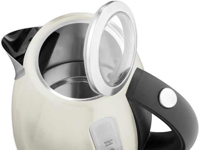 eta Wasserkocher ELA ETA859890070, 1,7 l, 2100 W, in Beige aus Edelstahl