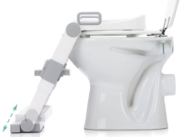 Fillikid Toilettentrainer Toilet-Trainer, weiß/grau