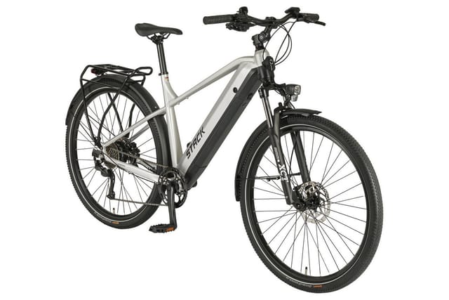 Prophete E-Bike Trekkingrad Stack 1.8, 8 Gang Shimano Altus Schaltwerk, Kettenschaltung, Heckmotor, 360 Wh