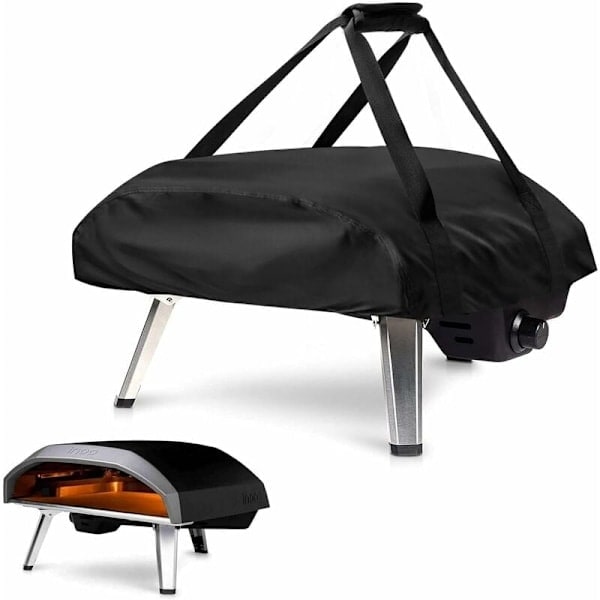 Ooni Koda 16 Pizzaofenabdeckung, Wasserdicht Und Wetterfest, Mit Tragetasche - Schwarz (66 X 60 X 22 Cm)