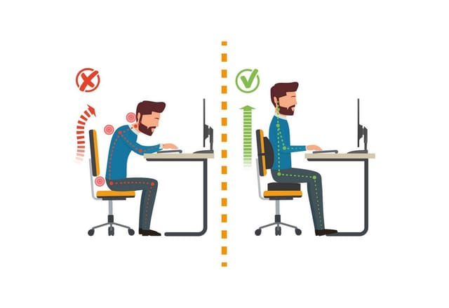RICOO Haltungskissen SK-R0110, 1-tlg., Ergonomisches orthopädisches Lendenwirbel Kissen für Auto & Büro Stuhl