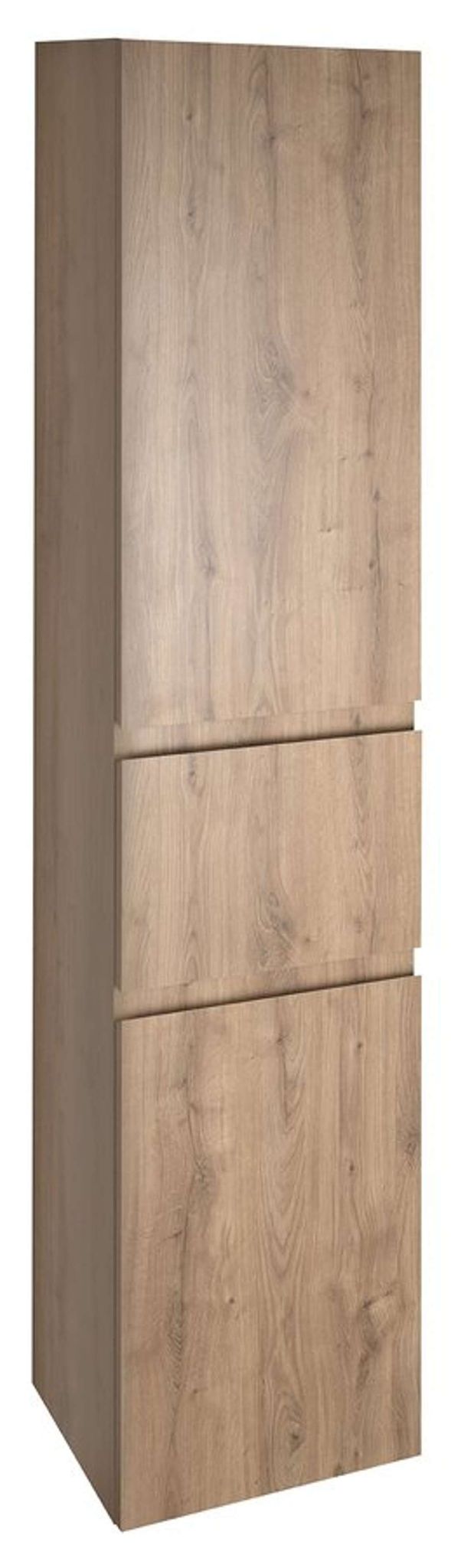 Aqualine Altair - Hochschrank Mit Korb 40x184x31 Cm, L, Eiche Emporio Ai485l