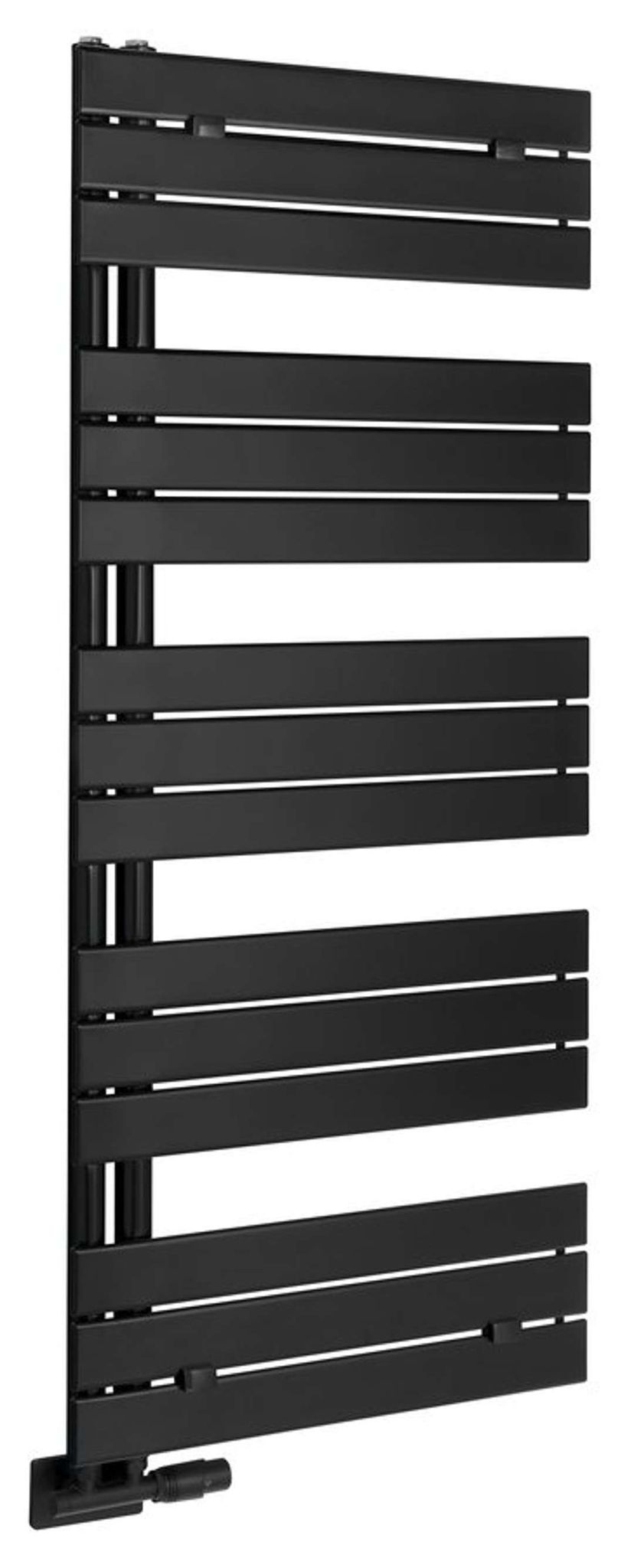 Aqualine Mythos - Heizkörper 50x143 Cm, 600 W, Mattschwarz Llm514b