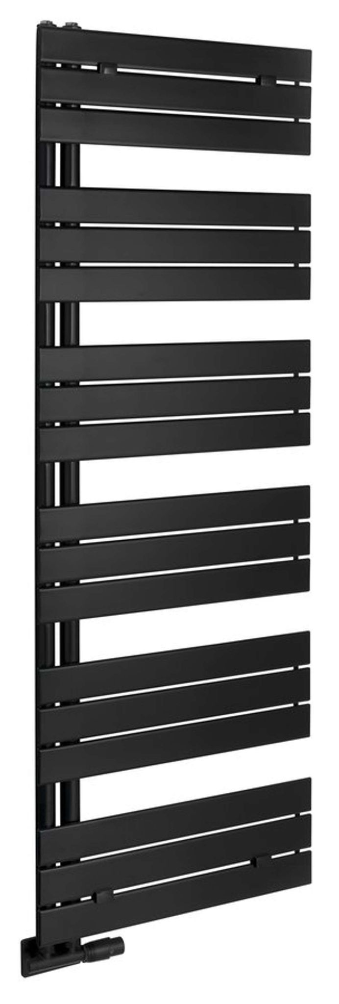 Aqualine Mythos - Heizkörper 50x173 Cm, 700 W, Mattschwarz Llm517b