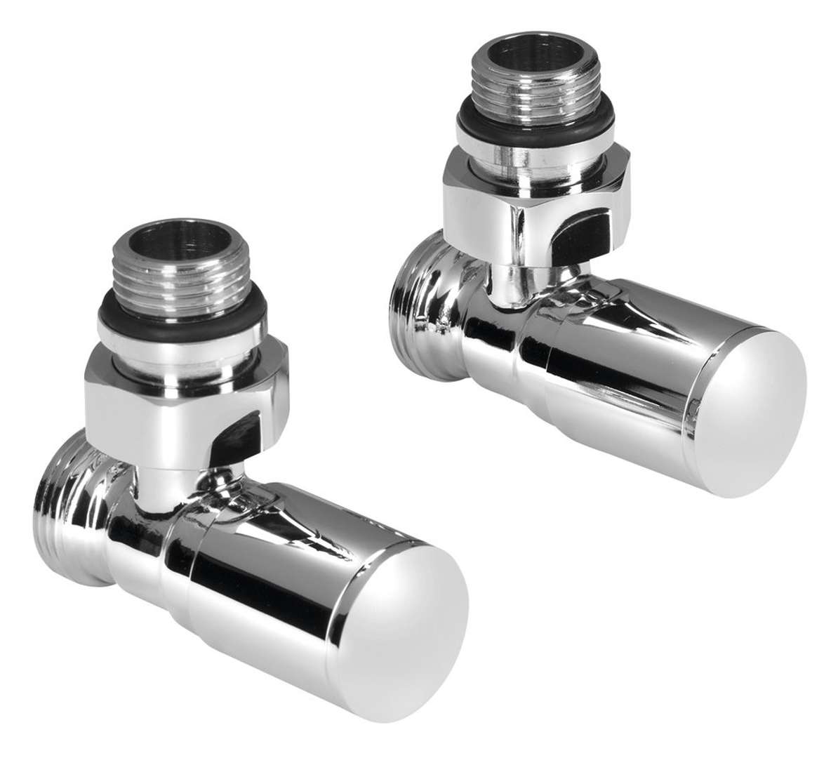 Aqualine C-start - Ventil-anschlussset, Eckverbindung, Chrom Sc237c