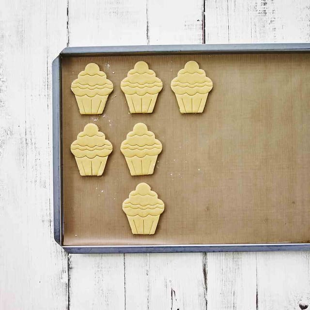 Birkmann Backmatte EASY BAKING, 50 x 45 cm, Glasfasergewebe, Braun, Glasfaser (1-tlg), zuschneidbar