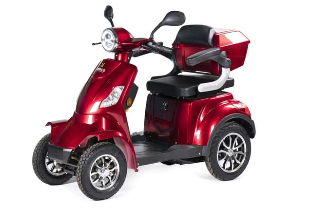 Veleco Elektromobil Veleco Faster, 4-Rad Mobilitätsroller, Seniorenmobil, Elektromobil, 1000,00 W, 12,00 km/h