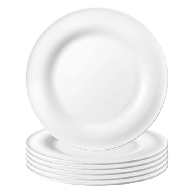 Seltmann Weiden Speiseteller Seltmann Weiden Beat Weiß Speiseteller 27,5cm 6er Set