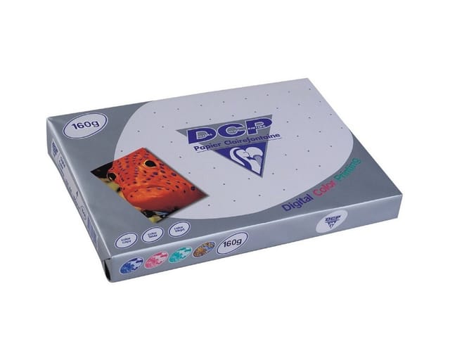 CLAIREFONTAINE Drucker- und Kopierpapier Clairefontaine Kopierpapier 160g/m² hochweiß DIN A4 250 Blatt