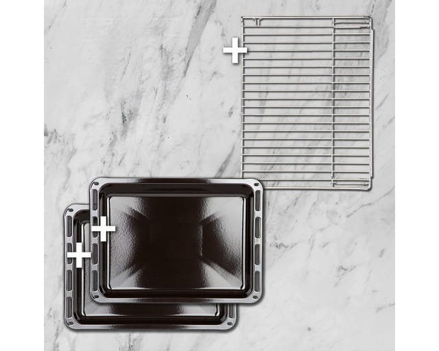 KKT KOLBE Backofen Backofen Elektroherd EB8017TFT TFT-Display, mit 1-fach-Teleskopauszug, Katalytische Platten, 60cm / Einbaubackofen / Heißluft / Soft Close / Katalyse-Reinigung