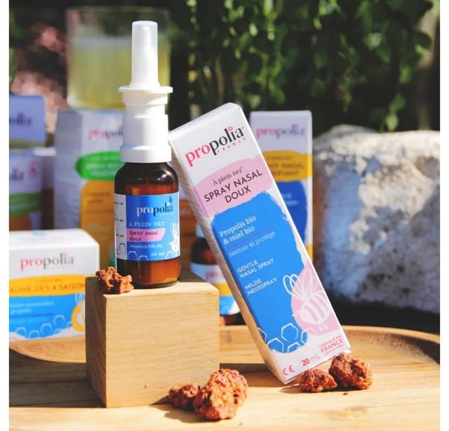 propolia Nasendusche Nasenspray mit Propolis - Natürliches Bio Nasenspray für Nasenhygiene, 1-tlg., Natürliches Nasenspray - Propolis Nasenpflege für freie Atemwege