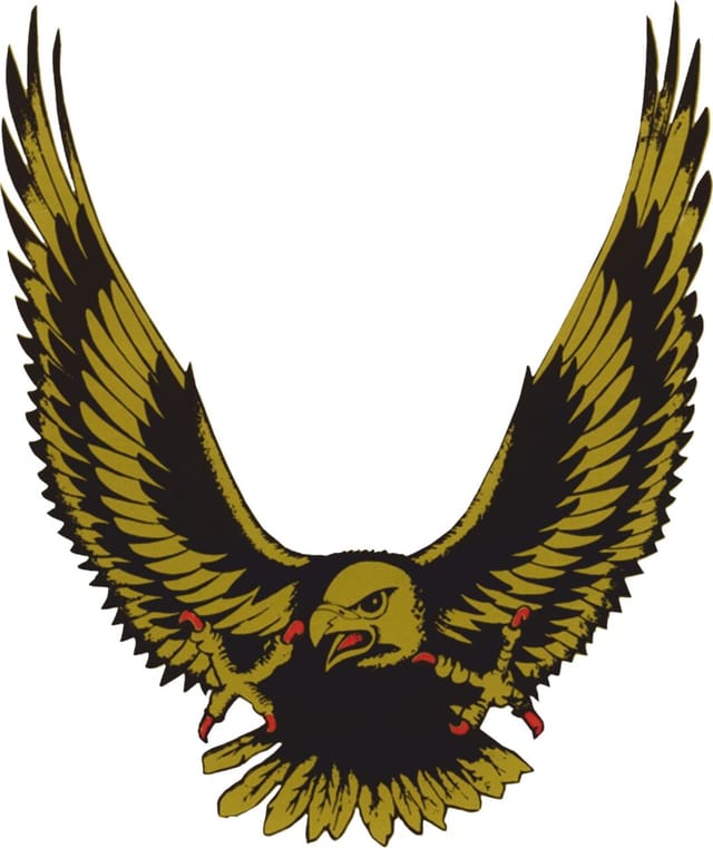Hermann Schütz Aufkleber Hermann Schütz Aufkleber Adler gold 125x100mm