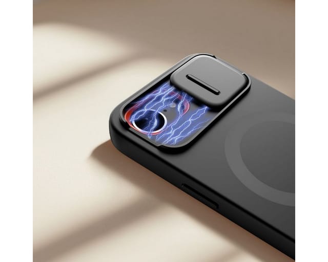 TECH PROTECT Handyhülle Kevlar Aura mit Magnetfunktion Kompatibel mit iPhone 16e Schwarz 6,1, 360° Schutz mit Kameraabdeckung und Ständerfunktion
