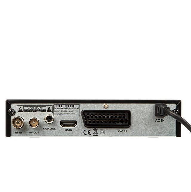 BLOW Tuner DVB-T/T2 4625FHD H.265 DVB-T2 Receiver