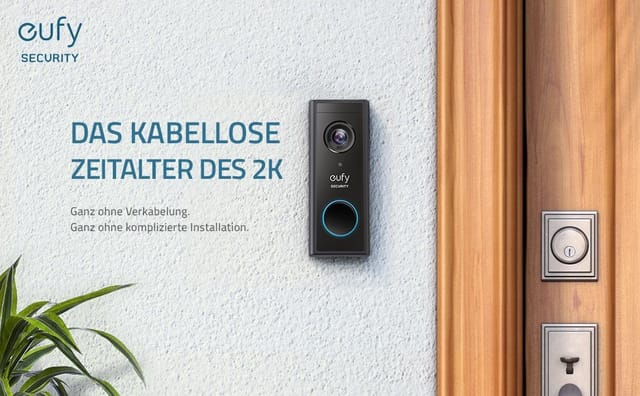 eufy Überwachungskamera Zusätzliche kabellose Video-Türklingel