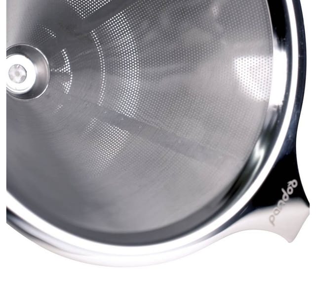 pandoo Kaffeebereiter, Edelstahlfilter 1x4
