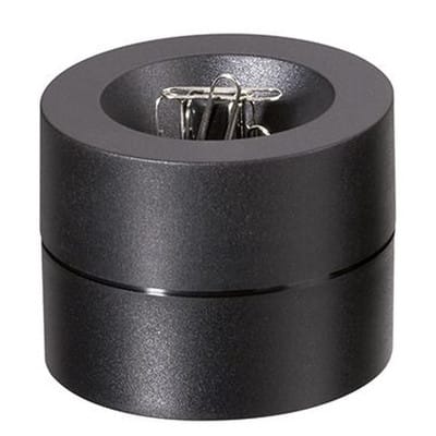 MAUL Büroklammer Klammernspender magnetisch schwarz