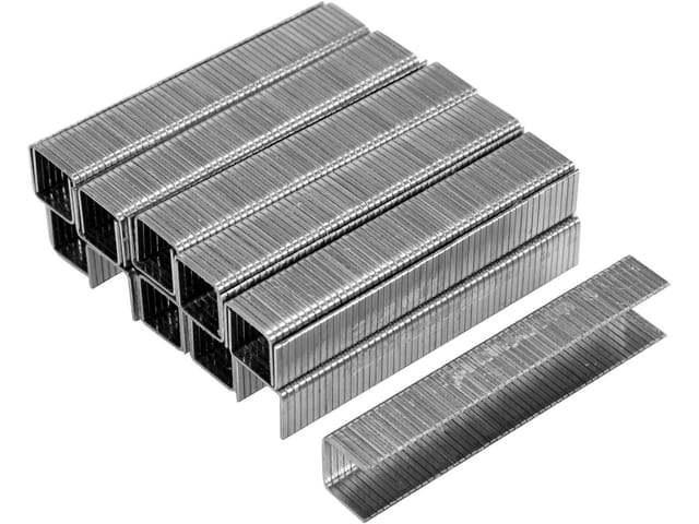 TRIZERATOP Tackerklammer Tackerklammern, Heftklammern 10x1.2x10.6mm 1000 Stück