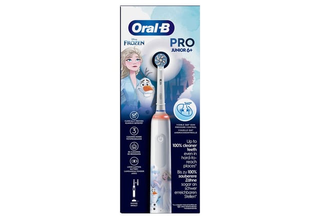 Oral-B Elektrische Kinderzahnbürste Pro Junior - Frozen