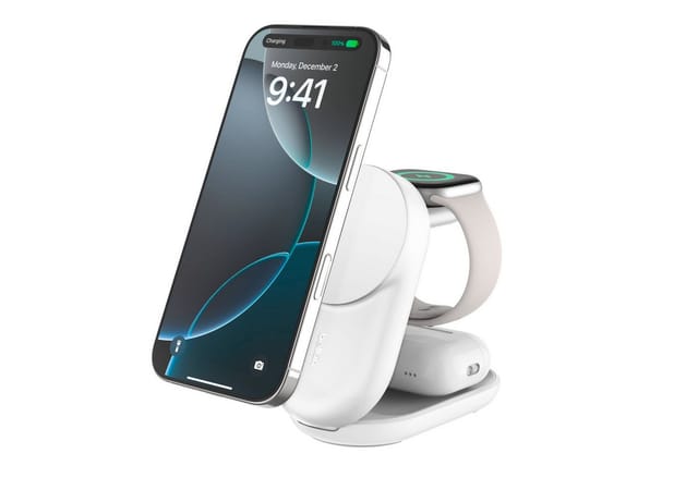 Belkin UltraCharge 25W Qi2 3in1 Schnelllade-Gerät