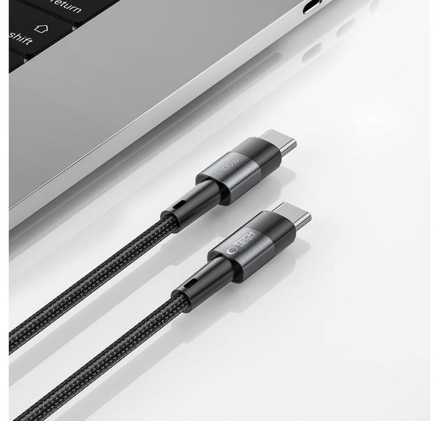 TECH PROTECT Tech-Protect UltraBoost USB-C Kabel 100W PD 3 m Grau Smartphone-Ladegerät