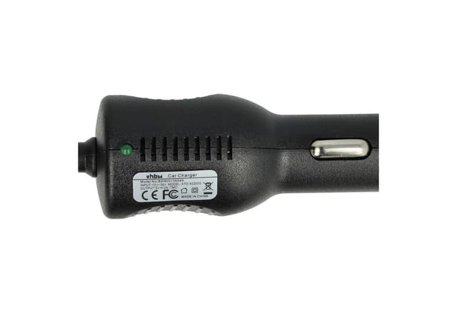 vhbw passend für TomTom Start 50, 60 Europe Traffic, 40, 60m Europe KFZ-Adapter KFZ-Stecker, Anschlussstecker Männlich, 1x Micro-USB-Stecker, Tragbar