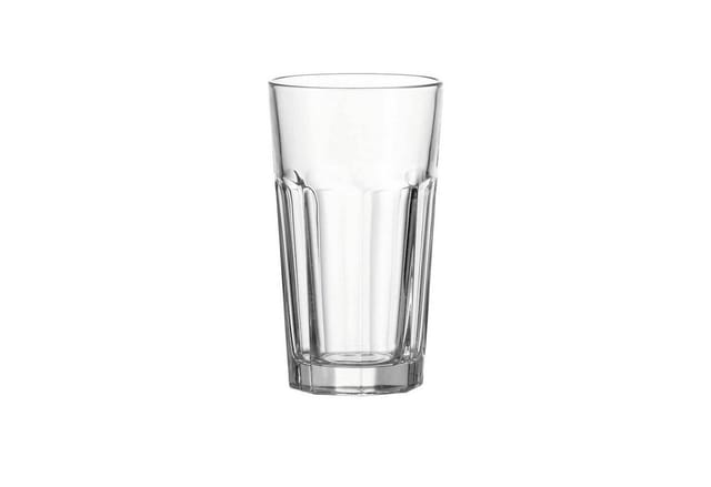 LEONARDO Longdrinkglas Rock Longdrinkgläser 540 ml 4er Set, 4-tlg., Glas