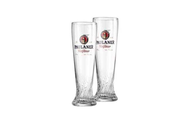 Ritzenhoff & Breker Bierglas Paulaner Weizenbiergläser 500 ml 2er Set, 2-tlg., Glas
