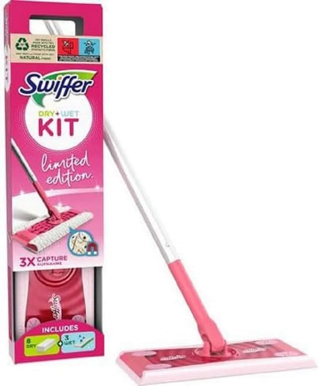 Swiffer Staubwedel Swiffer KIT - 8x Boden Staubtücher + 3x Feuchte Bodentücher Limited Ed
