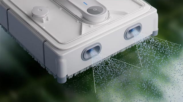 HUTT Fensterputzroboter W9, 90 m² Flächenreinigung mit einer Wasserfüllung, Intuitive Bedienung