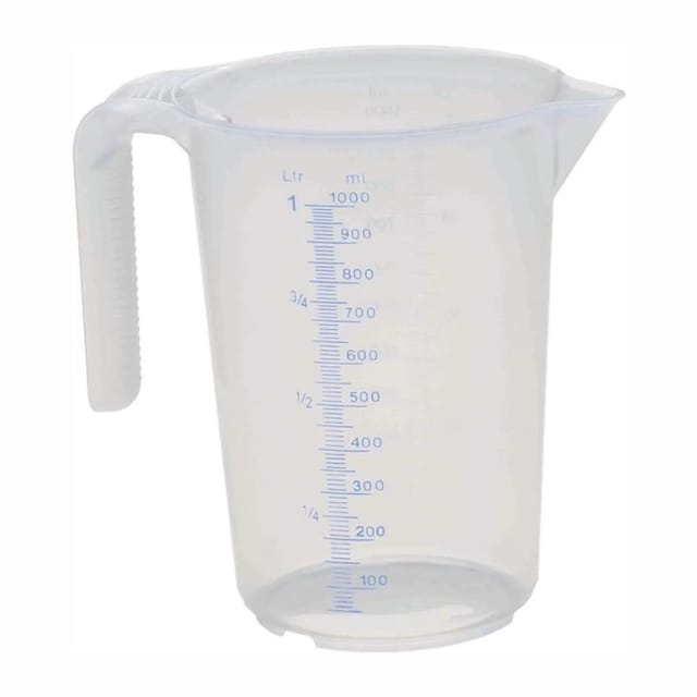Messbecher 3301 Messbecher 1 l PP transparent · mit 2 Skaleneinteilungen