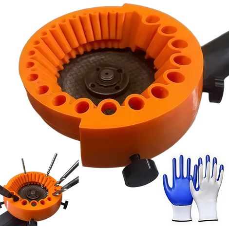 Universeller Bohrerschärfer, Für Bohrer Von 2 Bis 13 Mm, Kompatibel Mit 125-mm-winkelschleifern Und Winkelschleifern, 2 Stück